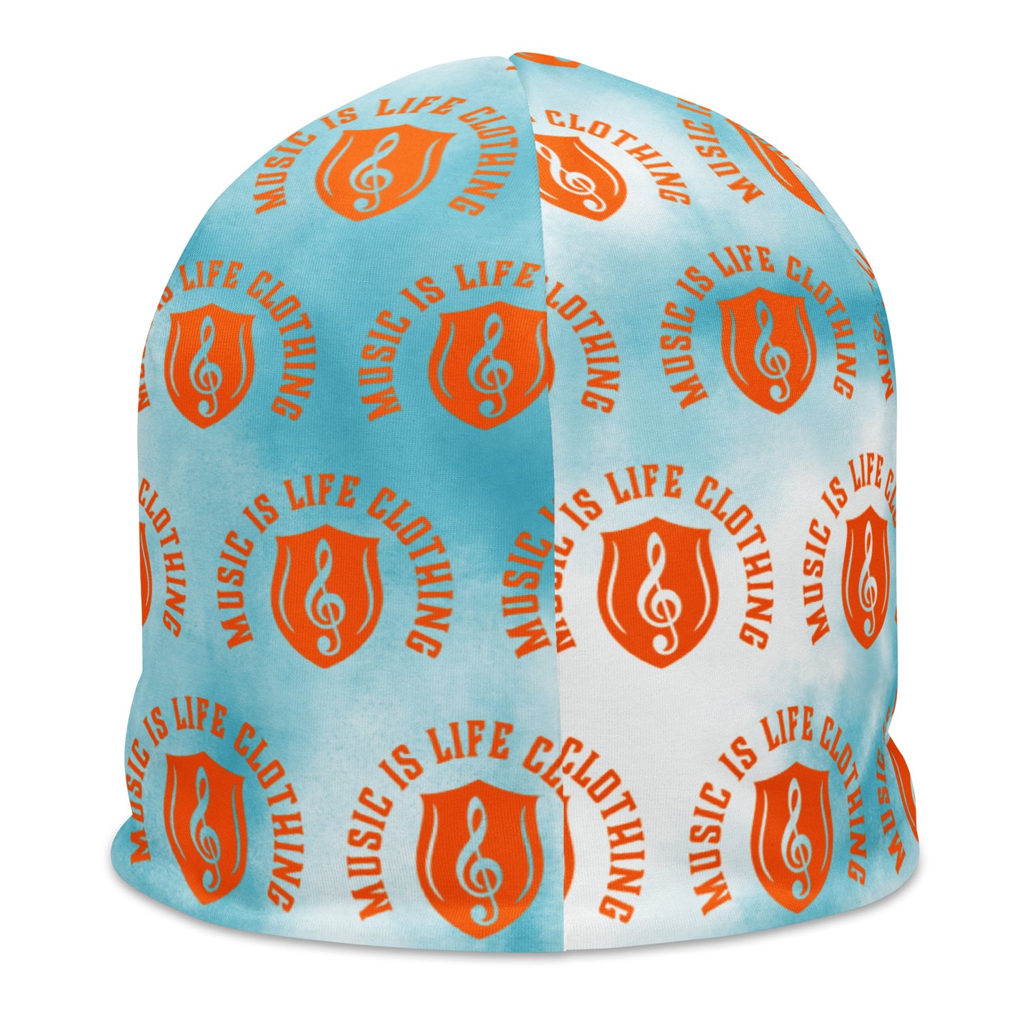 Cloudy Music Day Beanie