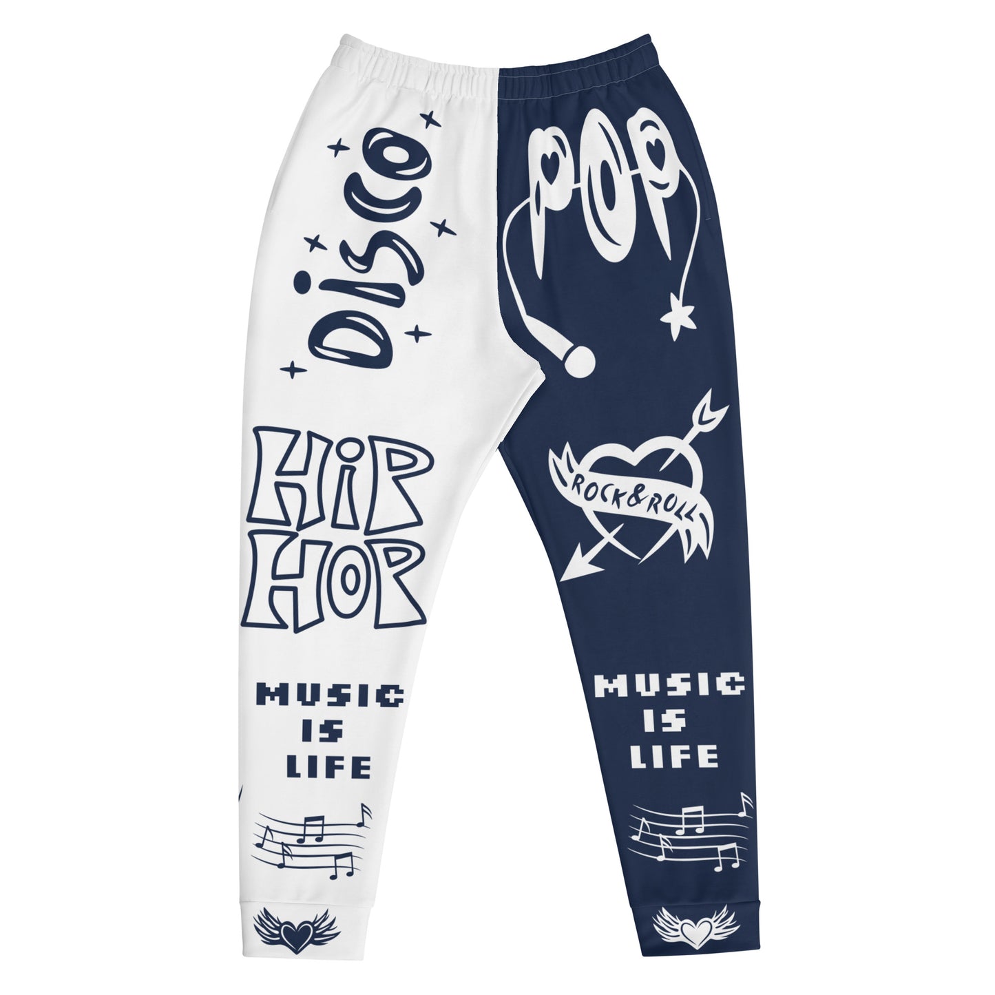 Midnight Navy Double Wildstyle Joggers