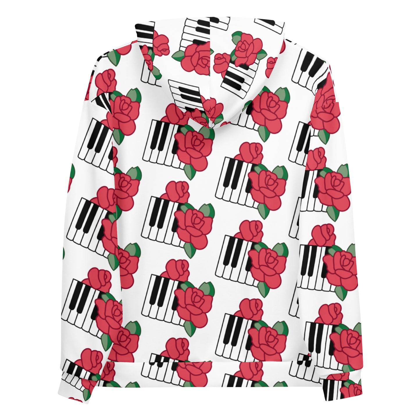 Piano Love Graphic Hoodie