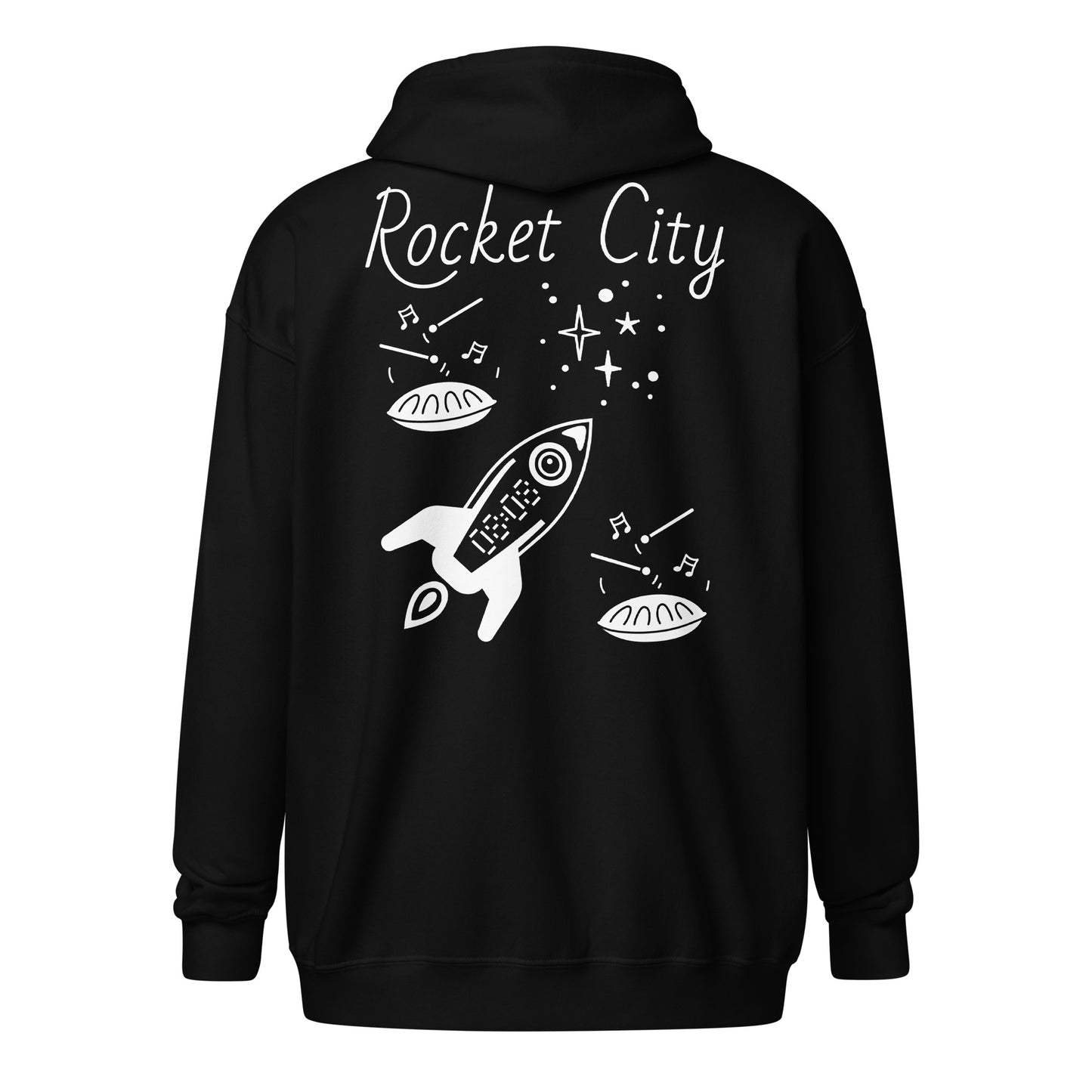 Rocket City Zip Up Hoodies