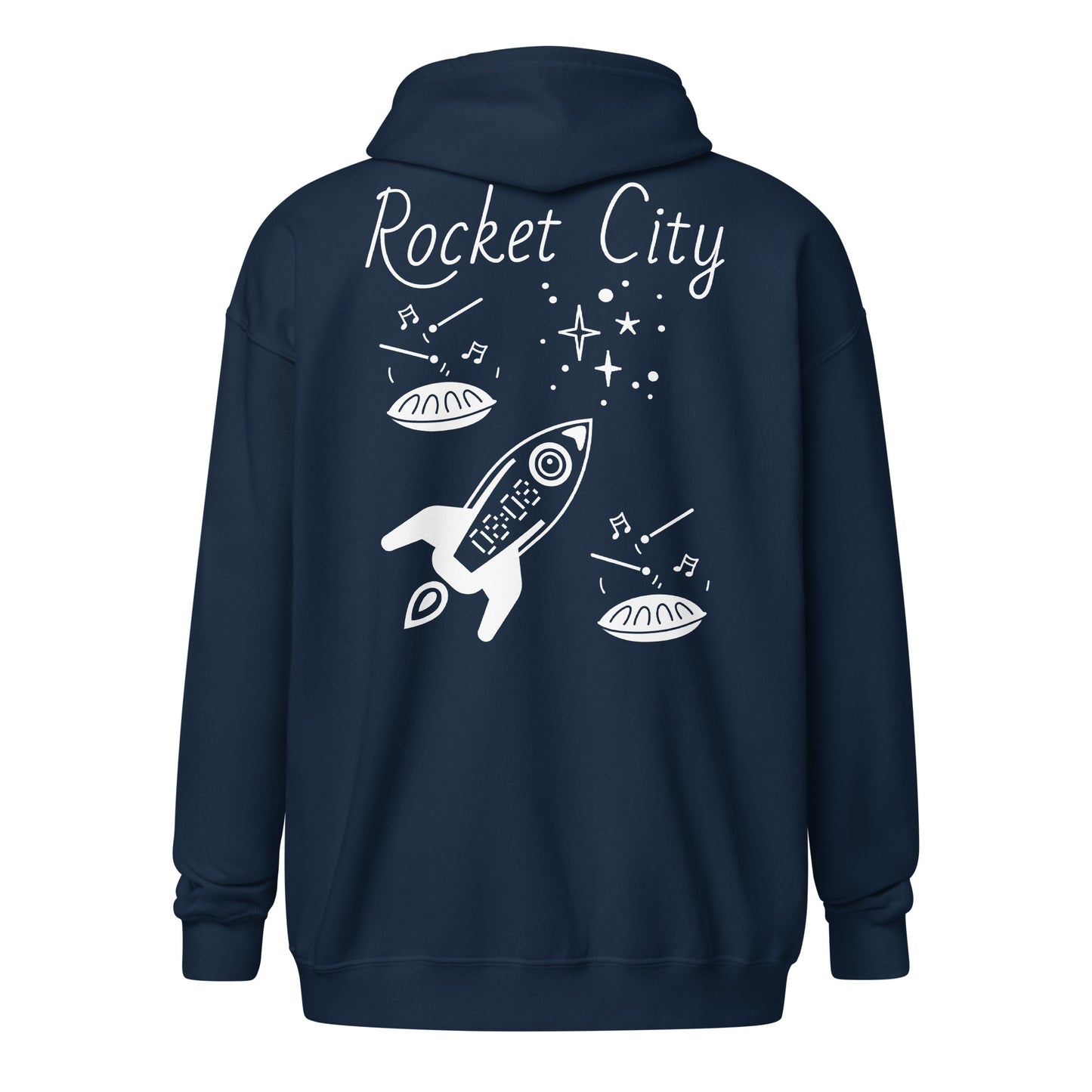 Rocket City Zip Up Hoodies