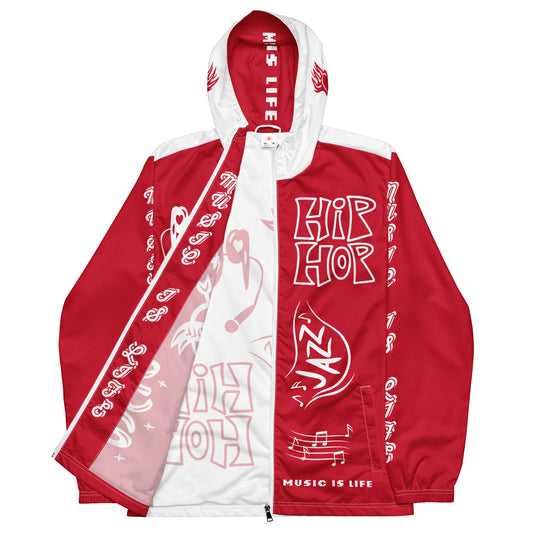 Cherry Red Double Wildstyle Windbreaker