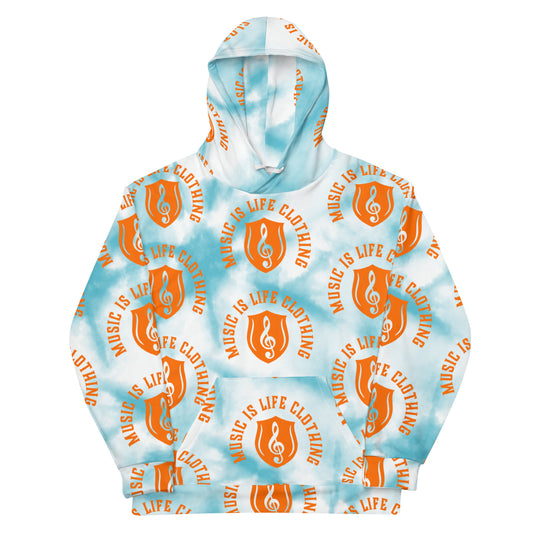 Cloudy Music Day Hoodie