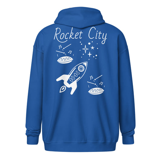 Rocket City Zip Up Hoodies